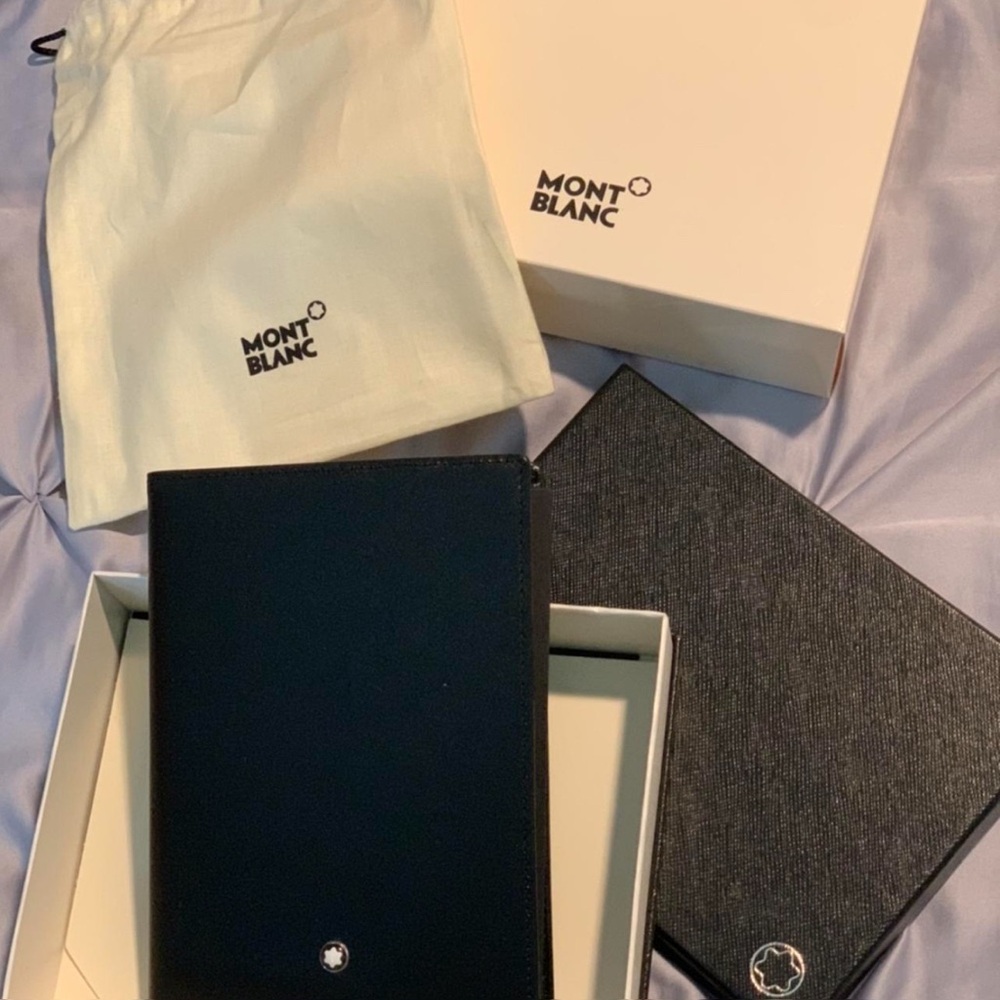 Montblanc Black Leather Card Holder